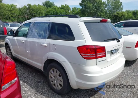 2016 Dodge Journey Se z USA, uszkodzony, nr VIN 3C4PDCAB7GT241040